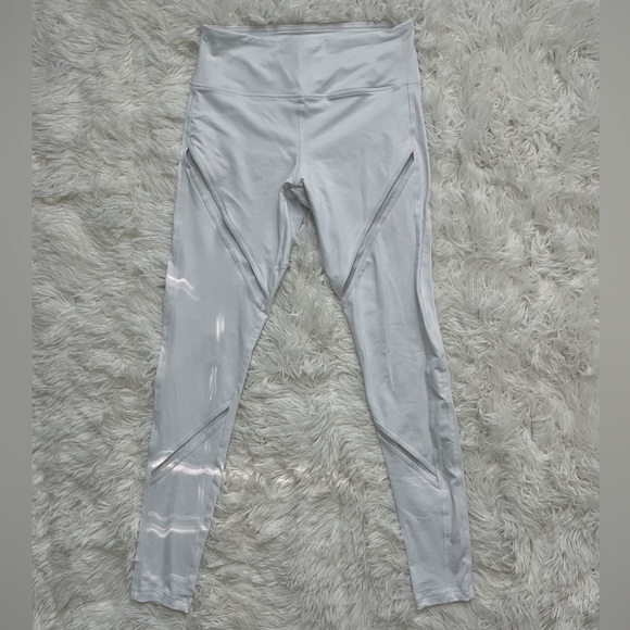 Forever 21 White Cutout Athletic Leggings Size XS - Picture 1 of 14